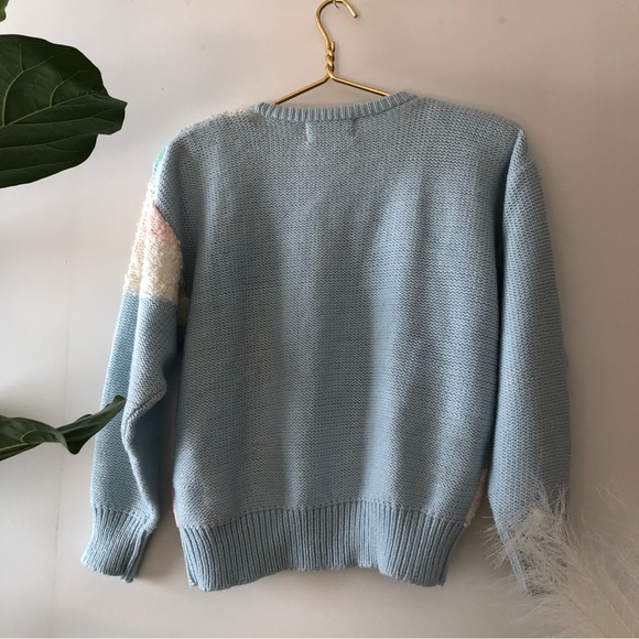 True Vintage Knit embroidered Sweater - Picture 6 of 9